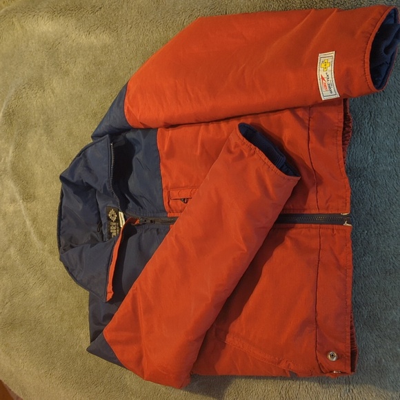 Alti Ski Patrol jacket, Vintage, Mens Small, Rust and Dark Blue, - Picture 2 of 13
